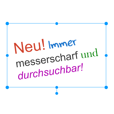 Verbesserte PDF-Erzeugung