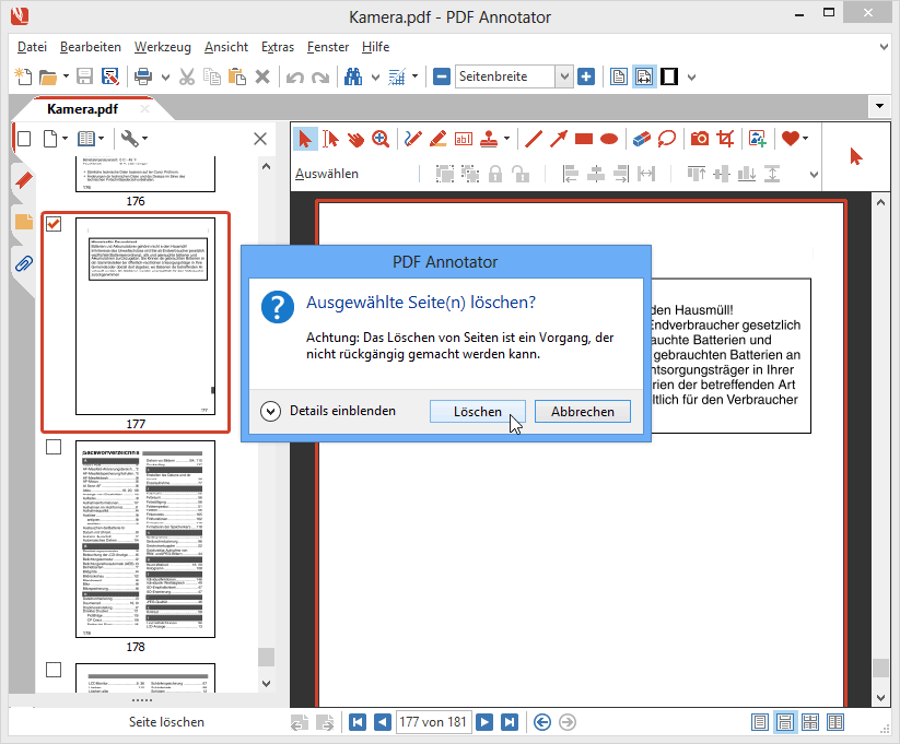 pdf datei seiten löschen gratis