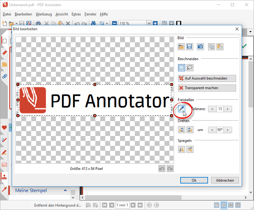 So Machen Sie Aus Einem Bild Einen Transparenten Stempel Pdf Annotator