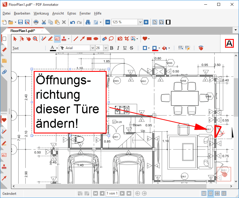 Anmerkungen zum PDF hinzufügen