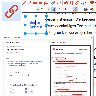 Verknüpfungen erstellen