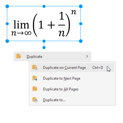 New Functions for Duplicating Annotations