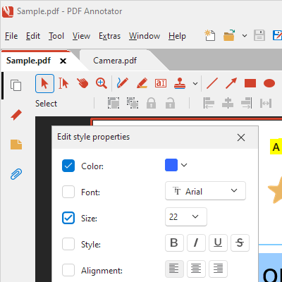 New Look: We have completely redesigned the look of PDF Annotator and adapted it to Windows 11.