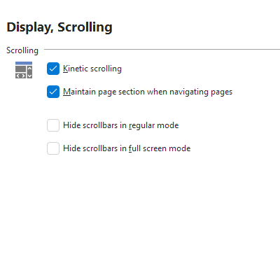 Maintain Page Section when Navigating Pages