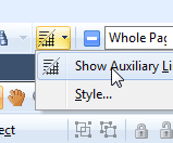 Show Auxiliary Lines