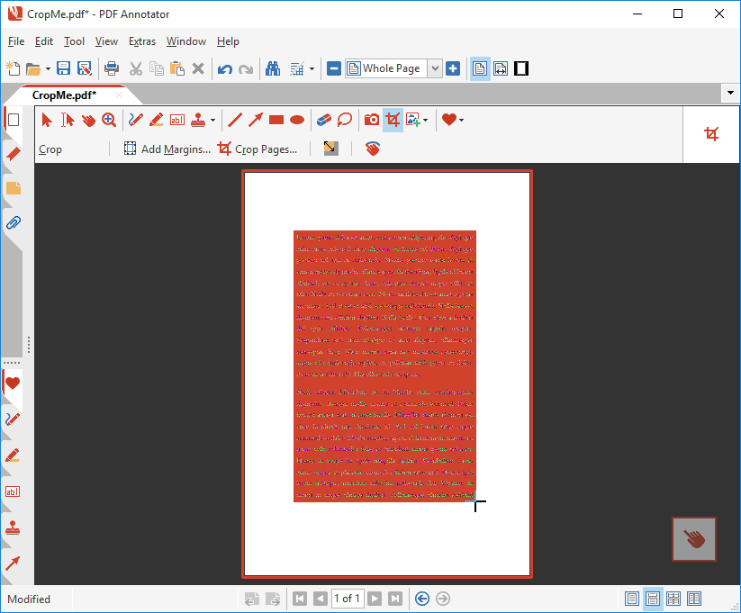 Select rectangular region