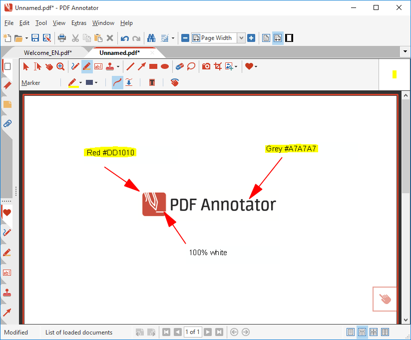 Paste and annotate the snapshot