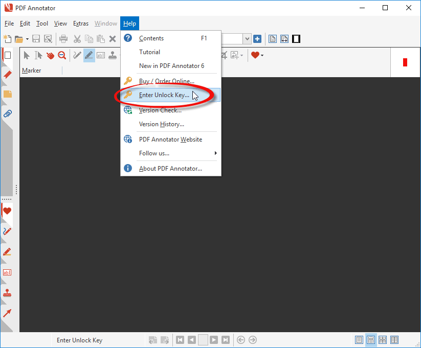 Unlock PDF Annotator