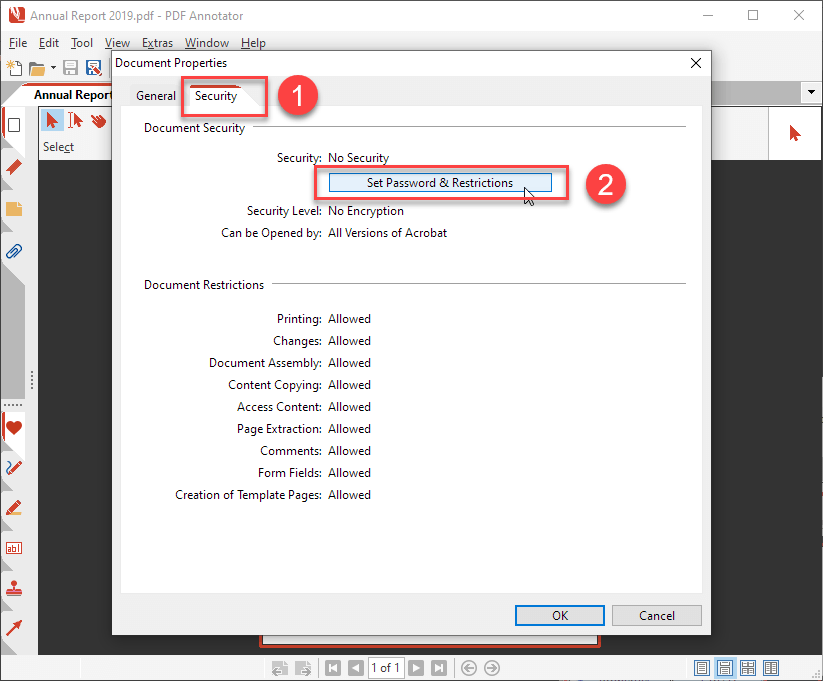 pdf to zip with password