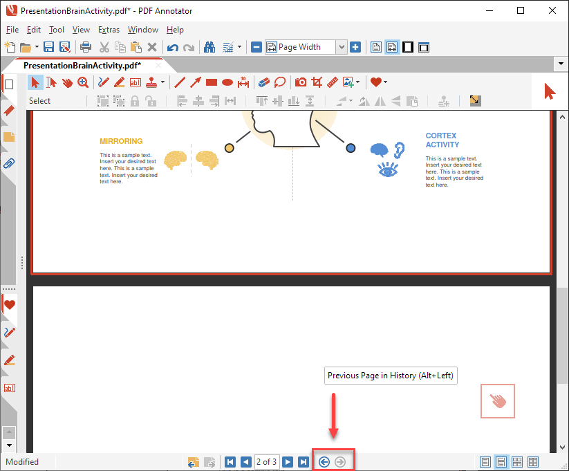 How To Create A Clickable Link To Another Page Within A PDF Document 