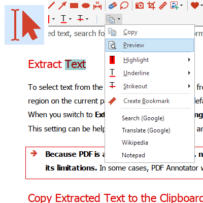 Extract Text