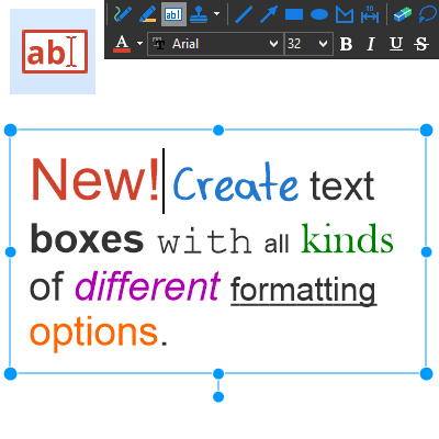 Individual Text Formatting